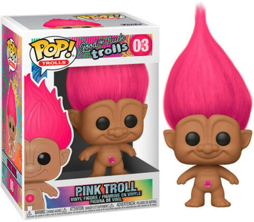 Funko Pop Pink Troll 03 Trolls Original Figura Edu