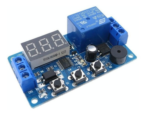 Modulo Timer Rele Temporizador De 0-999 Segundos 12v