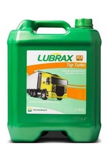 Óleo Lubrax Top Turbo 15w40 Ci-4 Diesel Galão 20 Litros