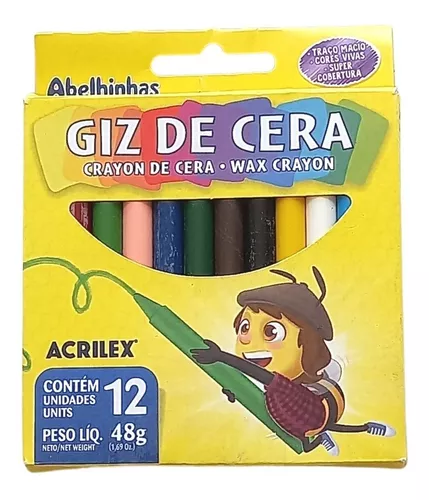 GIZ DE CERA - Abelhinhas Acrilex