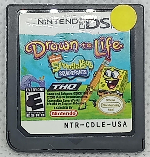 Drawn To Life Spongebob Squarepants Edition Nds Seminuevo (Usado)