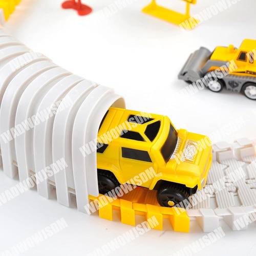 N 345pcs Pista De Carros Con Cochejuguete Paraninos/niñas