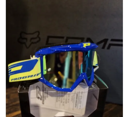 Antiparra Progrip 3201 Tear-off Amarillo Azul