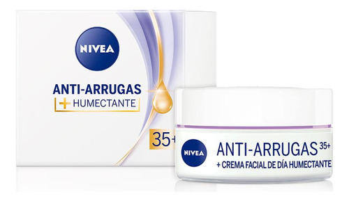 Crema Facial Anti-arrugas Humectante Nivea 35+ 50ml