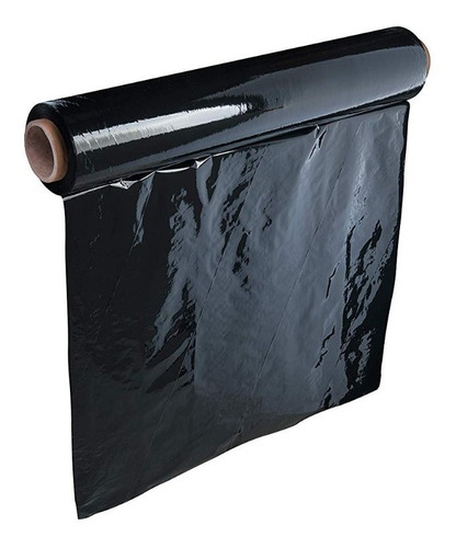 Imagen 2 de 4 de 1 Rollo Estirable Emplaye Playo Negro Intenso 18x80x1000ft