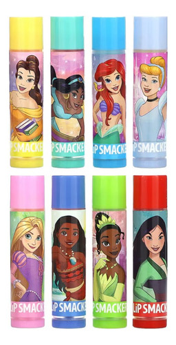 Lip Smacker Disney Princess · Bálsamos Labiales 8 Pack