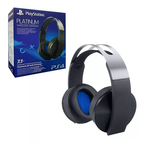  Sony Playstation Platinum Auriculares inalámbricos 7.1 Sonido  envolvente PS4 : Videojuegos