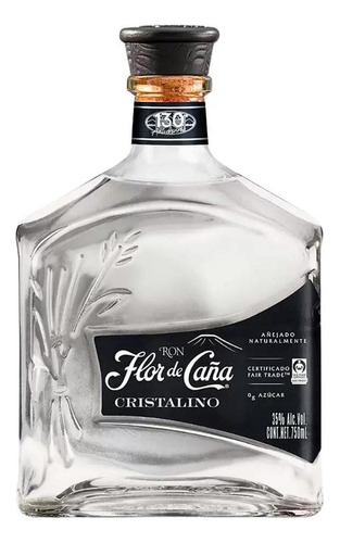 Paquete De 3 Ron Flor De Caña Cristalino 750 Ml