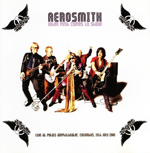 Aerosmith 2cd When Push Ohio 2001 Live Europa Cerrado +envio