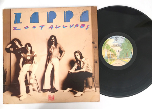 Frank Zappa Zoot Allures Lp Usa 1976 Ex/vg+