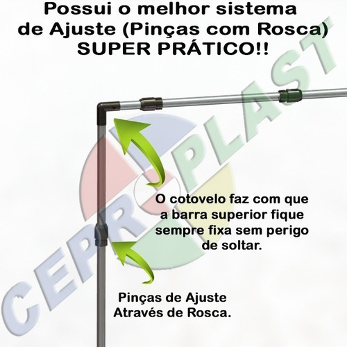 1 Tecido 3x3 Branco + Suporte Fundo Infinito Fotografia Foto