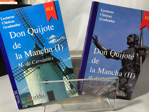 Don Quijote De La Mancha Volumes 1 E 2 (Usado)