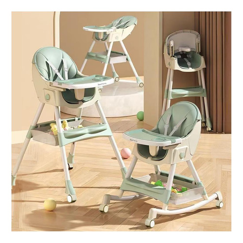 Sillas Altas Para Bebés Y Niños Pequeños, 4 En 1 Silla Alta