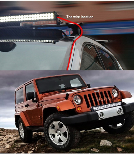 Pack X2 Barra Led 4x4 Barra Led Barras Led 4x4 240w 4x4 Auto