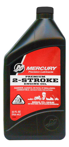 Aceite Mercury Motor Fuera De Borda 2t Premium 1 Litro