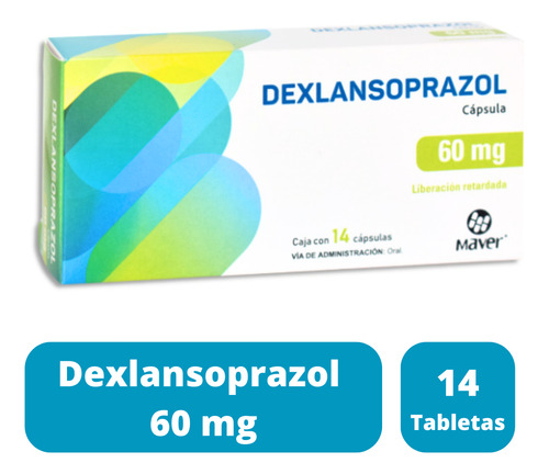 Dexlansoprazol 60 Mg Liberación Retardada 14 Cápsulas Maver