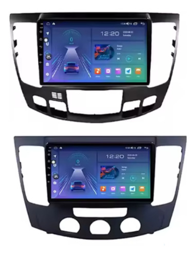 Estereo Android Hyundai Sonata 2008 Carplay & Android Auto Gris Version 1