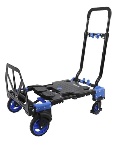 Carro De Mano 2 En 1 En Aluminio - Vf Negro