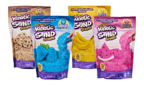 Kinetic Sand  Arena Moldeable Con Aroma De 227 Grs.