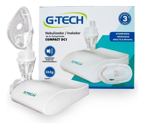 Nebulizador G-tech Compact Dc1 Adulto E Infantil