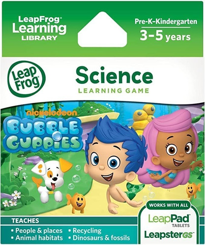 Juego De Aprendizaje Leapfrog Explorer: Nickelodeon Bubble .