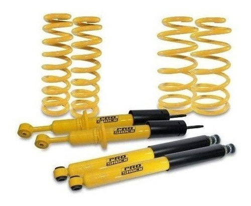 Kit  Suspensión Pro Shock Para Toyota 4runner 2 Pulgadas