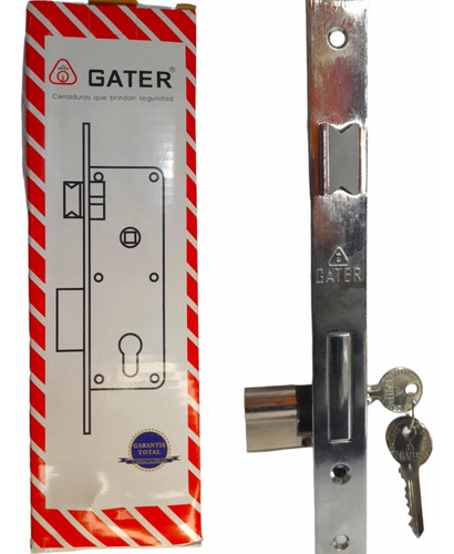 Gater Cerradura Embut.larga 60mm Al60060