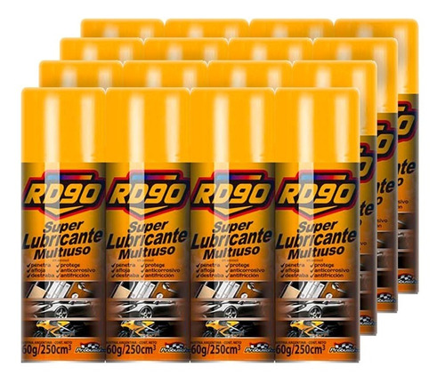 Lubricante Multiuso Rd90 160grs Pack 16un