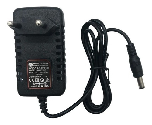 Transformador Adaptador Dc 12v 2a Cctv Tiras Led / Eshopviña