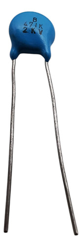 Capacitor Poliéster 470pf 2000v Paquete 3pcs