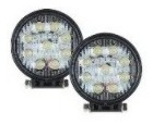 Par Focos Neblineros 4x4 27w 9 Led 12v Y 24v Auto Camion