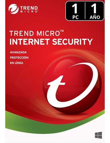 Trend Micro® Internet Security 1 Pc | 1 Año 