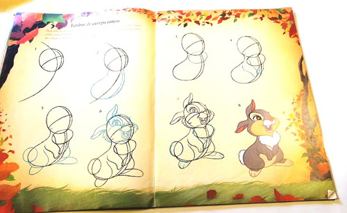 Bambi - Como Dibujarlo - Libro - Disney's - Ediciones B (Usado)