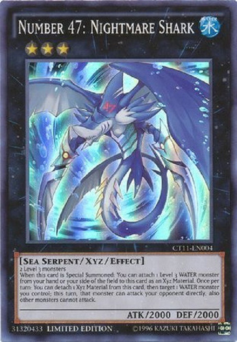 Número 47 Tiburón De Pesadilla Super Raro Yugioh