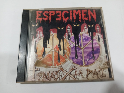 Cd Especimen Temas X La Paz En Formato Cd