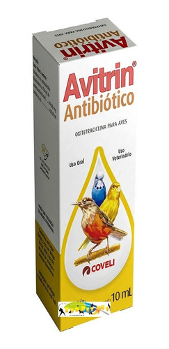 Avitrin Antibiótico Oxitetraciclina  Para Aves 10 Ml
