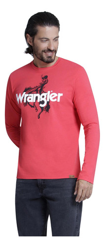 Playera Hombre Wrangler Estampada Comfort 025