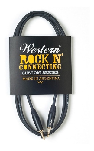 Cable Western Mini15 1,5 Mts Mini Plug A Mini Plug Cuo