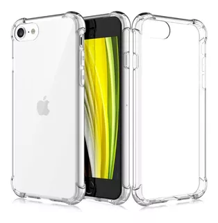 Funda Compatible iPhone 8 Reforzada Transparente Anti Golpes