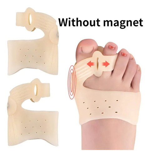 Separador Corrector Hallux Valgus Dedo Del Pie Silicon