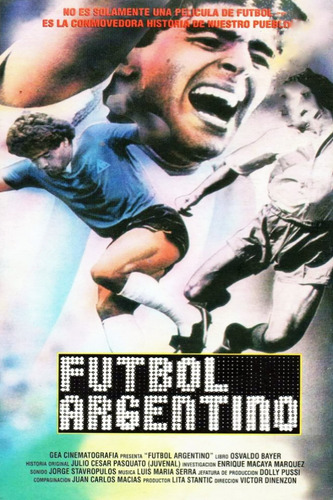 Futbol Argentino - Víctor Dínenzon - Osvaldo Bayer - Dvd