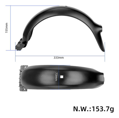 Guardabarros Eléctrico Para Patinetes F40 F25 F30 F20
