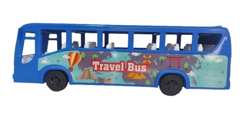 Vehiculo Micro Travel Bus 1 Piso Rueda Libre Miniplay