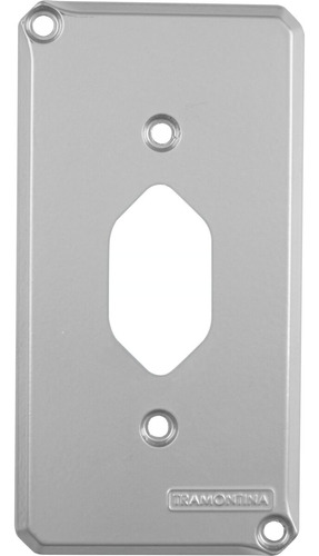 Espelho Condulete 1 Pol Vertical Aluminio
