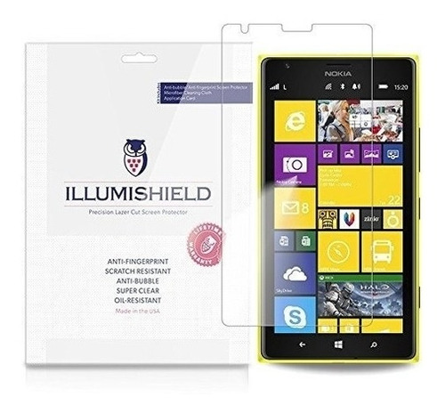 Protector De Pantalla Compatible Nokia Lumia 1520(paquete 3)