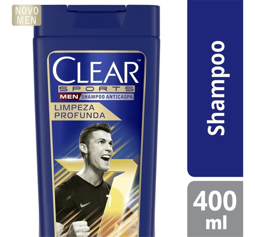 Shampoo Limpeza Profunda Clear 400ml