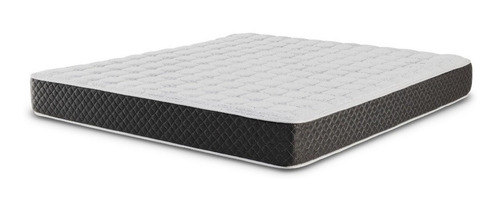 Colchón de 2 plazas de espuma Cannon Espuma Renovation gris y negro - 140cm x 190cm x 26cm