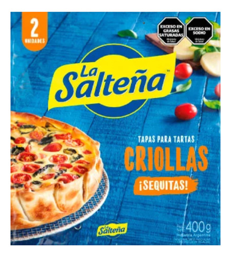 La Salteña Tapas Para Tartas Criollas (pack 3 Unidades) 
