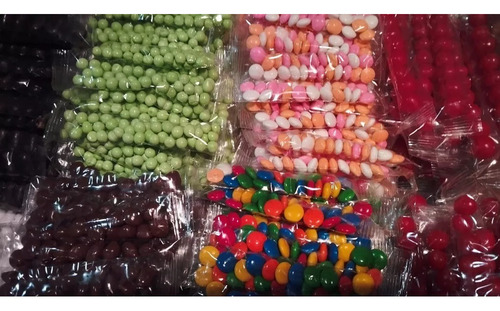 1000 Bolsitas Gomitas Cacahuates Botana Para Mesa De Dulces