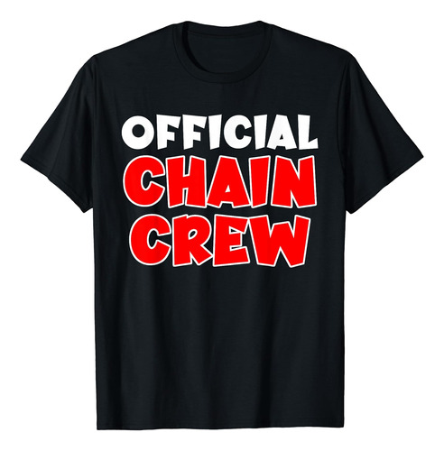 Camiseta Oficial Del Juego De Fútbol Americano Chain Crew